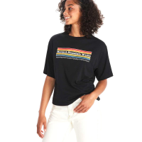 Marmot Pioneering Boxy Tee - Women's - Black - L