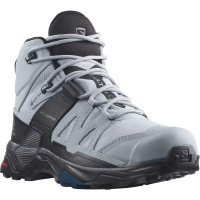 Salomon X Ultra 4 Mid GTX Hiking Shoe - Women's - Quarry Black Legion Blue - 10.5