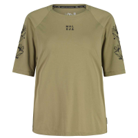 Maloja KarkogelM. Multi 1/2 Cycle Shirt - Women's - Oak - XL