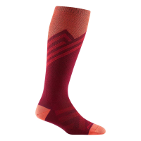 Darn Tough Peaks RFL OTC Ultra-Lightweight Sock - Women's - Burgundy - S