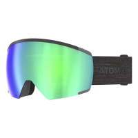 Atomic Redster HD Goggle with Extra Lens - Black with Green