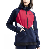 Craft Glide Hood Jacket - Women's - Black and Granite - L