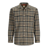 Simms ColdWeather Long Sleeve Shirt - Men's - Hickory Asym Ombre Plaid - 2XL