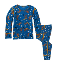Hot Chillys Originals Print Set - Toddler - Winter Moose - 2T