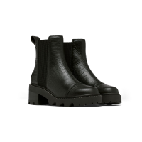 Sorel Joan Now Chelsea Boot - Women's - Black and Black - 10