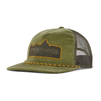 Patagonia Fly Catcher Hat - Fitz Roy Frame Buckhorn Green