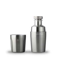 High Camp Flasks - V2 Firelight 375 Flask - Stainless