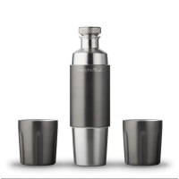 High Camp Flasks - V2 Firelight 750 Flask - Gunmetal