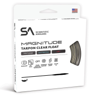 Scientific Anglers Magnitude Textured Tarpon - 12' Clear Tip Floating Fly Line - Sand and Clear - WF10F