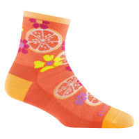 Darn Tough Fruit Stand Lightweight Shorty Sock - Women's - Grapefruit - M