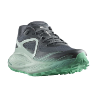Salomon Glide Max TR Shoe - Women's - Ebony Blue Haze Cockatoo - 6.5