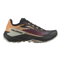 Salomon Genesis Trail Running Shoe - Women's - Bird of Paradise Black Almond Milk - 6.5