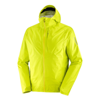 Salomon Bonatti Waterproof Jacket - Men's - Sulphur Spring - S