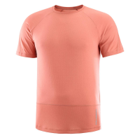 Salomon Cross Run Short Sleeve Tee - Men's - Tahitian Tide - S