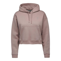 Black Diamond Crop PO Hoody - Women's - Pale Mauve - S