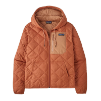 Patagonia Diamond Quilted Bomber Hoody - Women's - Sienna Clay - L