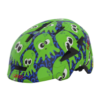 Giro Scamp MIPS II Helmet - Kids' - Matte Midnight and Bright Green Inked - XS