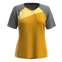 Smartwool Ultralite Mountain Bike Short Sleeve Tee - Women's - Honey Gold - L