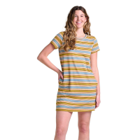 Toad&Co Windmere II Short Sleeve Dress - Women's - North Shore Multi Stripe - L