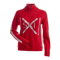 NILS Cross Country Sweater - Women's - Red - M