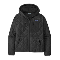 Patagonia Diamond Quilted Bomber Hoody - Women's - Black - L