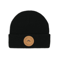 Simms Everyday Waffle Knit Beanie - Black