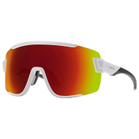 Smith Wildcat Sunglasses - ChromaPop - White with Red Mirror