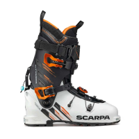 Scarpa Maestrale RS Boot - White and Black and Orange - 30.5