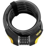 OnGuard Doberman Coil Cable With Integrated Combination Lock