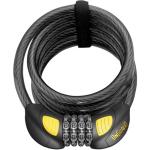 OnGuard Doberman Coil Cable With Integrated GLO Combination Lock