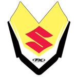 Factory Effex Front Fender Decal - Suzuki