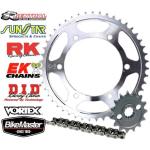 JT 525 Steel Sprocket And Chain Kit