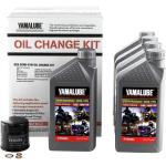 Genuine Yamaha Accessories Side-By-Side 10W-50 Semi-Synthetic Oil Change Kit