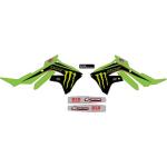 D'COR Visuals 2020 Monster Energy Graphics Kit - Kawasaki