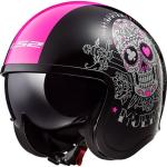 LS2 Spitfire Pink Muerte Helmet