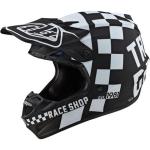 Troy Lee Designs 2021 Youth SE4 Polyacrylite Helmet With MIPS - Checker