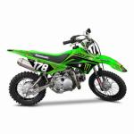Throttle Syndicate 110 Graphic Kit - Team Green Team 20