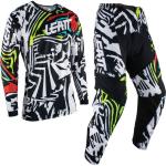 Leatt 2023 Moto 3.5 Ride Kit -Zebra