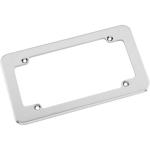 Biker's Choice License Plate Frame - Large Smooth