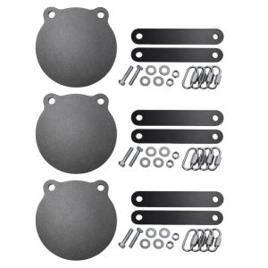 1/2" Ar500 8" Gong Steel Targets And Kits - 3 Pack 1/2" AR500 8" Gong Steel Targets and Kits - 3 Pack - $199.99 at Shootsteel.com