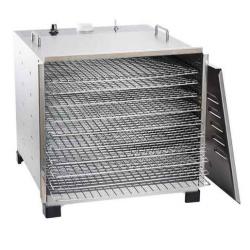 LEM Products Stainless Steel 10 Tray Dehydrator with12 Hour Timer - Silver