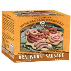 Hi Mountain Bratwurst Sausage Seasoning Kits - 16.4oz