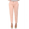 Shaish Loose Straight Fit Pants In Peach; Extra Small Pink Size XS