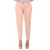 Shaish Loose Straight Fit Pants In Peach; Extra Small Pink Size XS