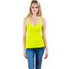 Mopas Seamless Laced Camisole In Light Lime; One Size Size Osfa