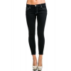 Modish One Riveted Skinny Stretch Pants In Black; 30