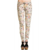 Free Culture Floral Print Skinny Pants In Multicolour; 11