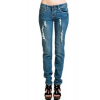 Free Culture Stitched Classic Jeans In Denim Blue; 13