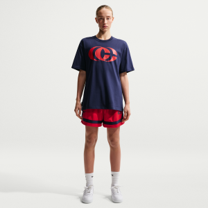 Nike Caitlin Clark Nike Women's Crossover Dri-FIT 5" Basketball Shorts in Red | IQ5644-657 - $42.97 at Nike
