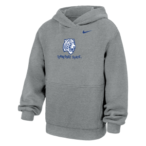 Nike Nike College (Tennessee State University) Big Kids' Club Fleece Hoodie in Grey | B31048TESU25-DHR - $31.97 at Nike